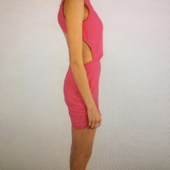 Tobi Dresses & Skirts - Hot pink, short dress.